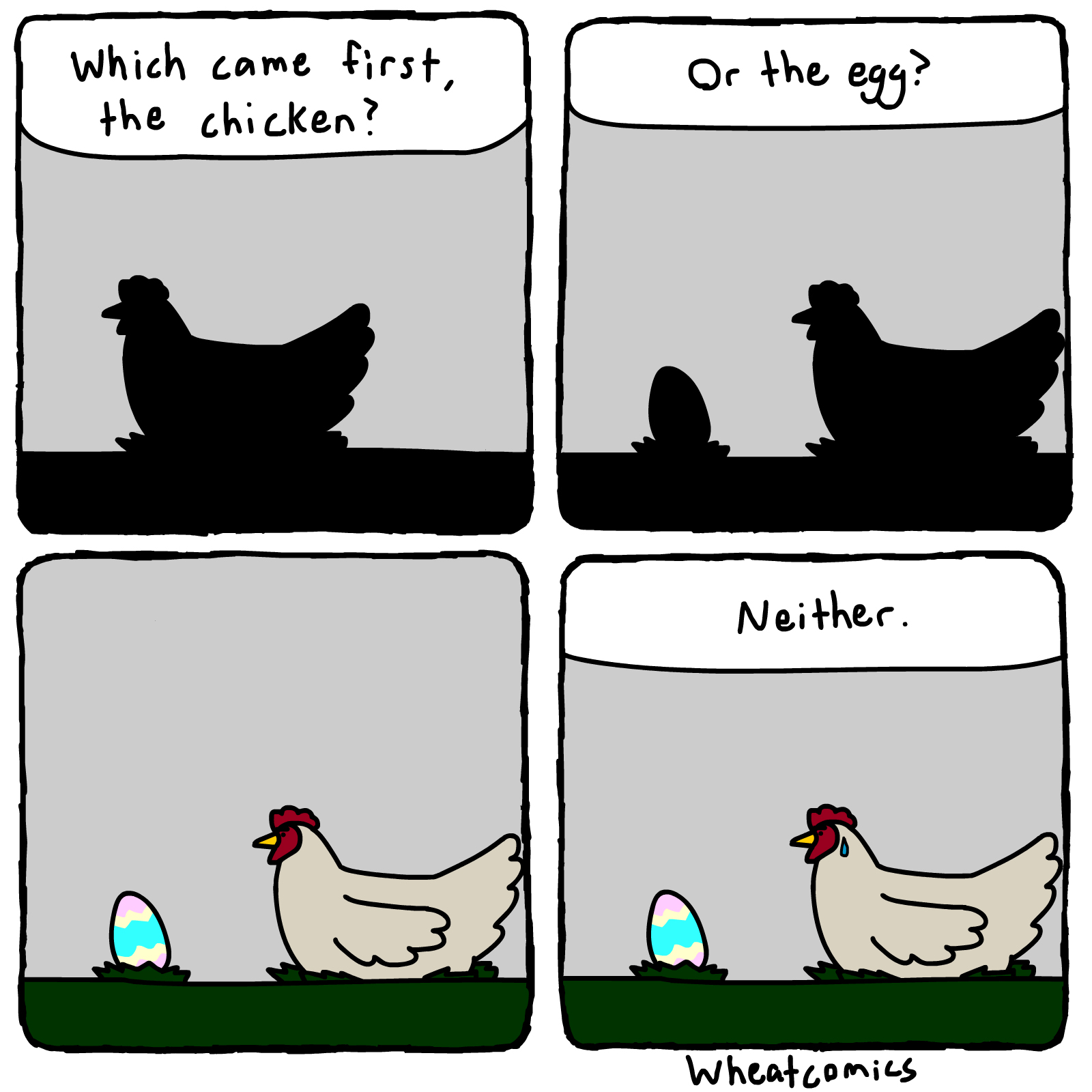 Which Came First?