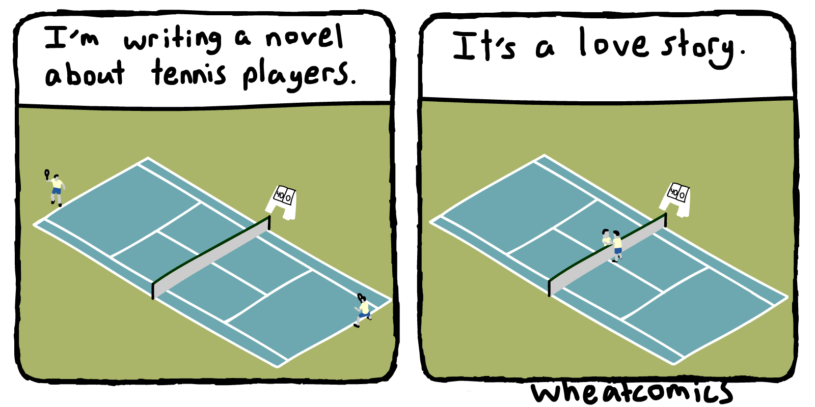 Tennis Novel